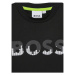 Boss Tričko J50774 S Čierna Regular Fit