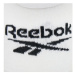 Reebok Súprava 3 párov krátkych ponožiek unisex R0351-SS24 (3-pack) Biela