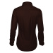 Malfini premium Dynamic Dámska košeľa s dlhým rukávom 263 kávová