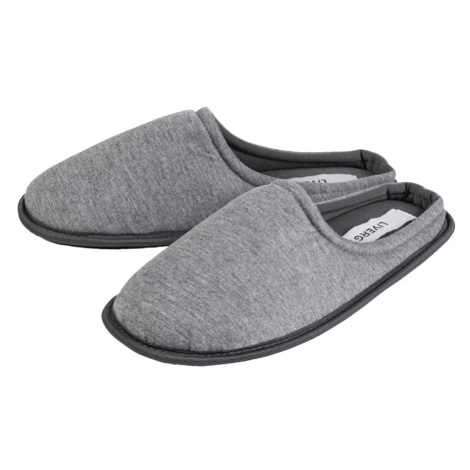 LIVERGY® Pánske papuče (sivá)