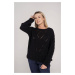 Black openwork sweater By o la La