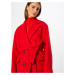 PINKO Prechodný kabát  červená