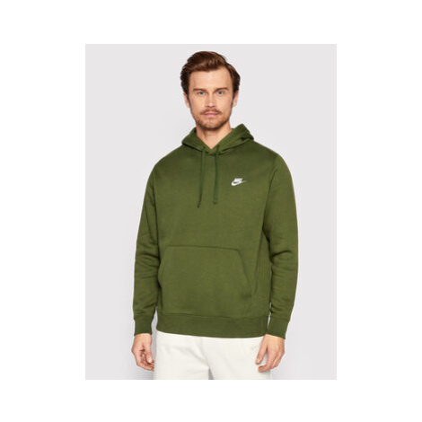 Nike Mikina Sportswear Club BV2654 Zelená Standard Fit