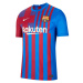 Nike FC BARCELONA 2021/22 HOME Pánske futbalové tričko, červená, veľkosť