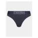 Calvin Klein Underwear Stringové nohavičky 000QF6774E Tmavomodrá