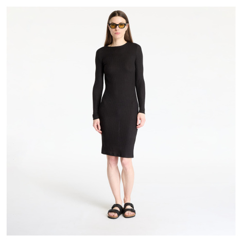 Urban Classics Ladies Rib Dress Black