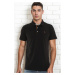 T8582 DEWBERRY MEN'S T-SHIRT-PLAIN BLACK