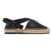 Liu Jo Espadrilky Vera 02 SA2277 PX148 Čierna