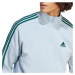 Mikina adidas Essentials Fleece s tromi pruhmi 1/4-Zip M IJ8909