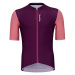 HOLOKOLO Cyklistický dres s krátkym rukávom - ENJOYABLE ELITE - fialová/ružová