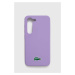 Puzdro na mobil Lacoste S23 S911 fialová farba
