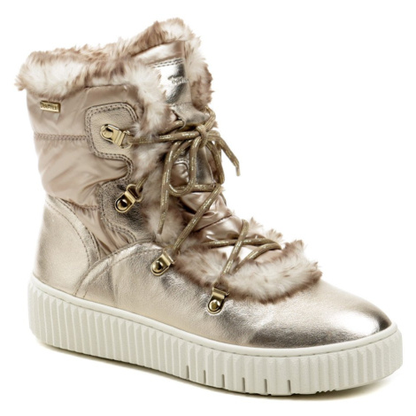 Tamaris 1-26854-29 gold dámske zimné topánky