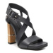 Tommy Hilfiger Sandále Hardware Block High Heel FW0FW07016 Tmavomodrá