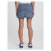 Modrá dievčenská sukňa Teen rifľová mini Washwell GAP