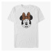 Queens Disney Mickey And Friends - Modern Minnie Face Leopard Unisex T-Shirt