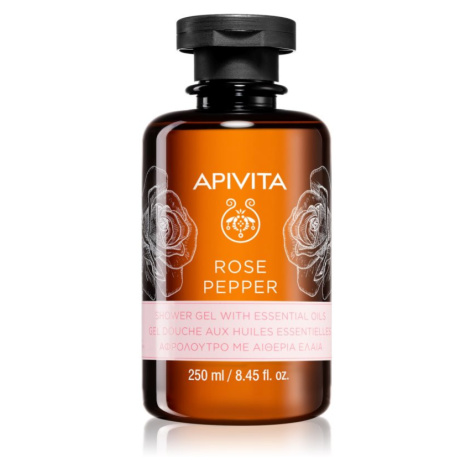 Apivita Rose Pepper sprchový gél s esenciálnymi olejmi