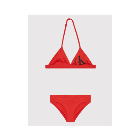 Dievčenské dvojdielne plavky Calvin Klein