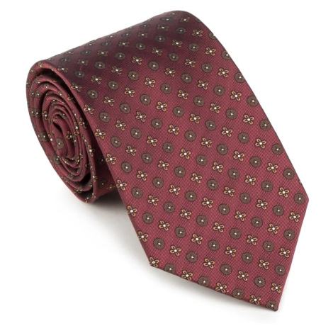 Bordová kravata z hodvábu Wittchen