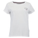 Tommy Hilfiger TH ORIGINAL-SHORT SLEEVE T-SHIRT Dámske tričko, biela, veľkosť