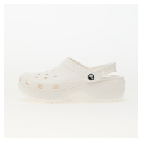 Tenisky Crocs W Classic Platform Clog White
