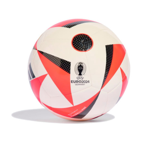 Futbalová lopta ADIDAS EURO24 CLB WHITE SOLRED BLACK