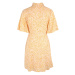 Selected Femme Petite Košeľové šaty 'JALINA'  medová / svetložltá / ružová