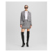 Sako Karl Lagerfeld Embellished Boucle Jacket Black/White/Silver