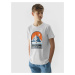 4F Organic Cotton T-Shirt for Boys - White