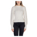 Vero Moda  VMLIMONE LS HIGHNECK PULLOVER GA BOO 10310809  Svetre Biela