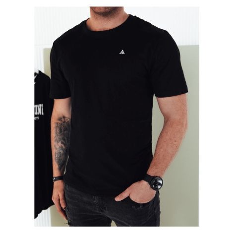 Pánske tričko s potlačou čiernej farby Dstreet RX5467