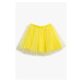 Žltá sukňa pre dievčatá značky Koton
