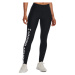 Dámske kompresné legíny UNDER ARMOUR Armour Branded Legging-BLK-1376327-001