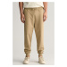 TEPLÁKY GANT LOGO SCRIPT JERSEY PANTS DRIED KHAKI