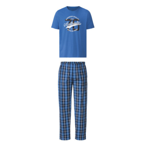 LIVERGY® Pánske pyžamo (modrá)