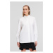 Košeľa Karl Lagerfeld Signature Tunic Shirt White