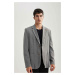 DEFACTO Regular Fit Jacket Collar Lined Blazer Jacket