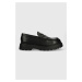 Kožené mokasíny Vagabond Shoemakers JEFF pánske, čierna farba, 5574.001.20