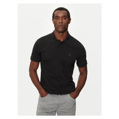 Boss Polokošeľa Passenger 50507803 Čierna Slim Fit Hugo Boss