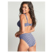 Swimwear Gingham Full Cup Bikini navy gingham SW1722