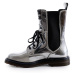 JUST ANOTHER COPY Silver chelsea boots