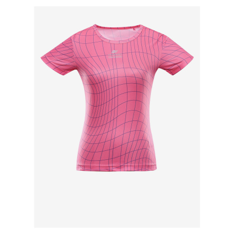 Tričká s krátkym rukávom pre ženy Alpine Pro - ružová