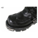 topánky kožené NEW ROCK High Vampire Boot (161-S1) Black Čierna