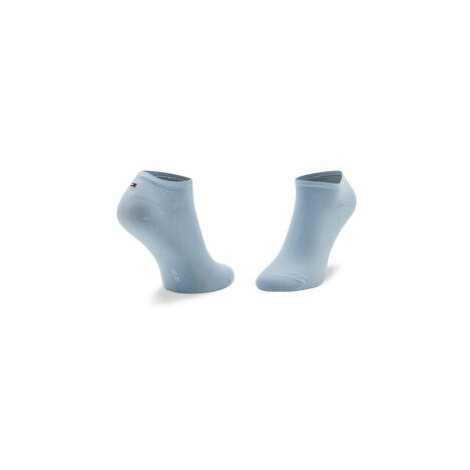 Tommy Hilfiger Súprava 2 párov kotníkových ponožiek dámskych 343024001 Modrá
