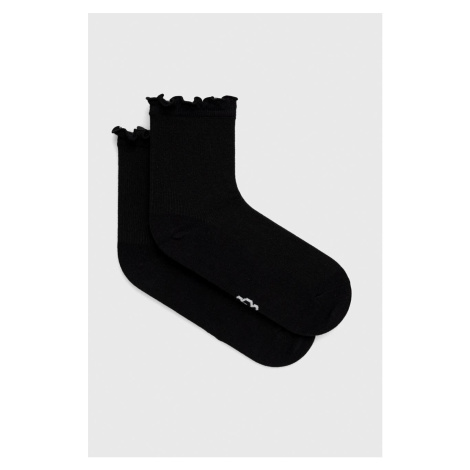 Ponožky UGG dámske, čierna farba, 1125531