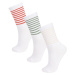 DEFACTO Women's 3 Piece Cotton Long Socks