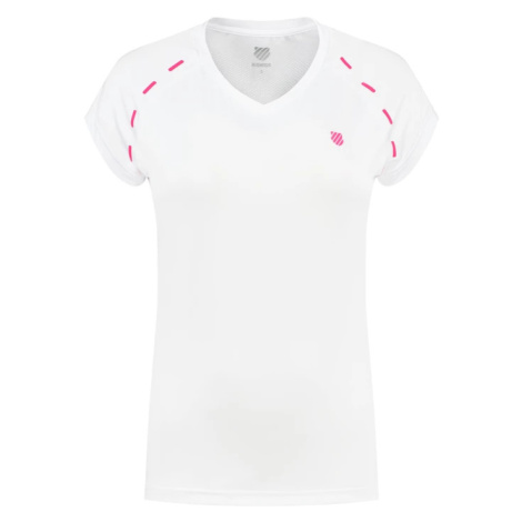 Women's T-shirt K-Swiss Hypercourt Express Tee 2 White