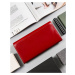 Elegantná, predĺžená dámska peňaženka s chlopňou s patentkou — Cavaldi