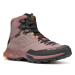 Dámska členková turistická celokožená obuv TECNICA Forge Hike MID GTX Ws, dark pink coral