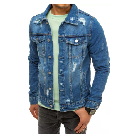 Modrá pánska džínsová bunda TX3633