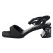 Sandále Karl Lagerfeld K-Blok Longlace Slide Čierna